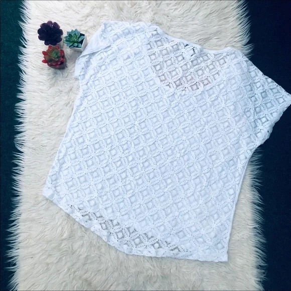 Torrid Lace Back Tee - Picture 2 of 5